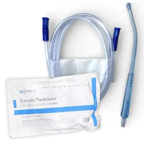 CANULA YANKAUER CON TUBO DE SUCCION X 1 (MC MEDICAL)